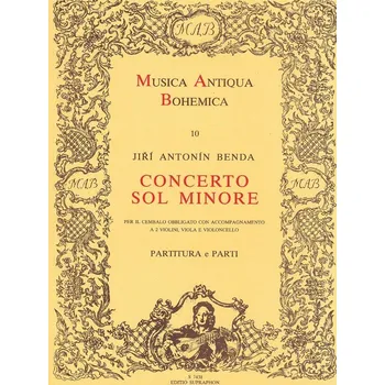 Koncert g moll pro cembalo a smyčce