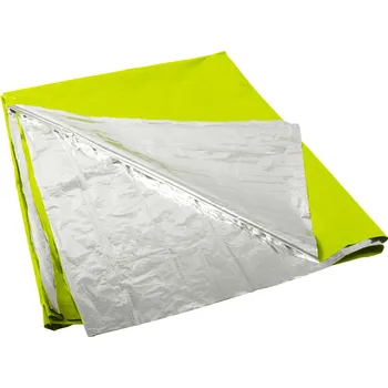Vybavení pro přežití Folie záchranná ALU reflexní zelená/stříbrná