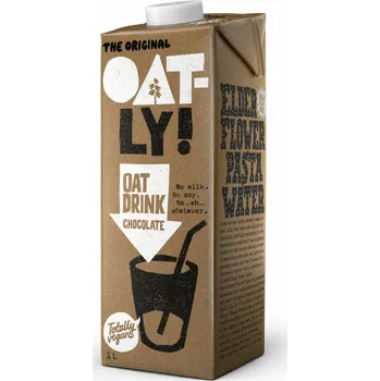 Rostlinné mléko Oatly čokoládový ovesný nápoj 1 l