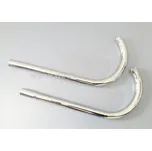 Kolena výfuku - sada 2ks ČZ 125 B,T chrom