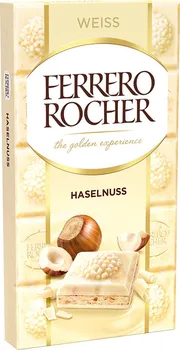 Čokoláda Ferrero Rocher bílá čokoláda s lískovými ořechy 90 g