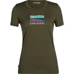 Icebreaker 150 Wmns Tech Lite II SS Tee Trailhead - Loden Velikost: S