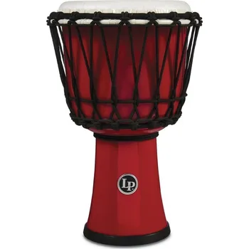 Djembe Latin Percussion Djembe World 7-inch Rupe Tuned CircleČervená LP1607RD 20994