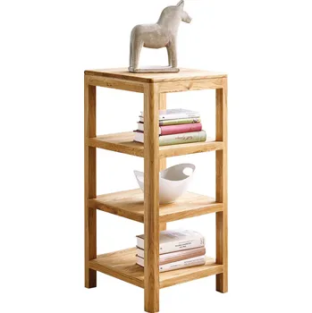 Knihovna KATMANDU Regál střední Gialo, masiv, rozměr 83x40x40cm