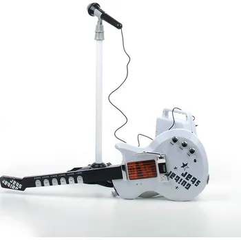 Hudební nástroj pro děti QI Toys Dětská elektrická kytara bezdrátová