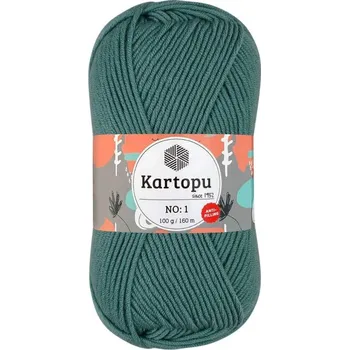 Příze Příze No.1-K493 jadeitová Kartopu