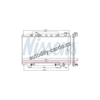 Chladič motoru Chladič motoru NISSENS 68767