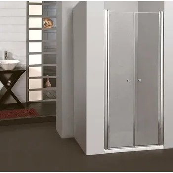 Sprchové dveře ARTTEC Dvoukřídlé sprchové dveře do niky SALOON 100 - 105 cm grape sklo