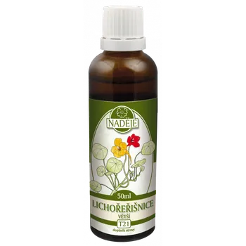 Přírodní produkt Lichořeřišnice větší - tinktura z byliny 50 ml (Antimikrobiální působení)