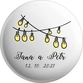 Placka Světýlka se jmény