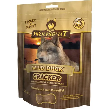 Pamlsek pro psa Wolfsblut Cracker Wild Duck Kachna 3x225 g