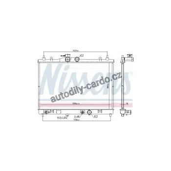 Chladič motoru Chladič motoru NISSENS 68763