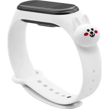 Příslušenství k fitness náramku Mi Band 3/4 dětský silikonový náramek zvířátka Typ: 3