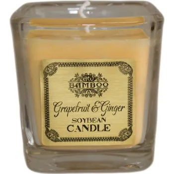 Svíčka Ancient Wisdom Sójová Vonná Svíčka - Zázvor a Grep