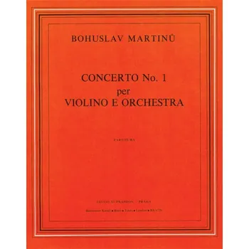Hudebniny Koncert pro housle a orchestr č. 1