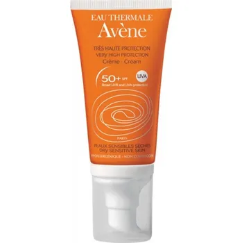 Přípravek na opalování Avène Very High Protection Cream ochranný pleťový krém pro suchou a citlivou pleť SPF50+ 50 ml