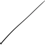 Vázací pásek černý 4,8 x 360 mm, 100 ks - 44008