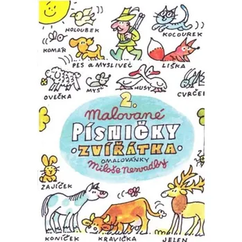 Hudebniny Malované písničky 2 - Miloš Nesvadba