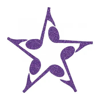 Samolepící dekorace Music hvězda z not (87 - Ultra Metalic fialová) SAMOLEPKA NA AUTO, NÁLEPKA, FÓLIE, POLEP, TUNING, VLASTNÍ TEXT, TISK, AUTOSAMOLEPKY.cz, POLEPY, OBRÁZEK, LOGO, 3D STICKERS