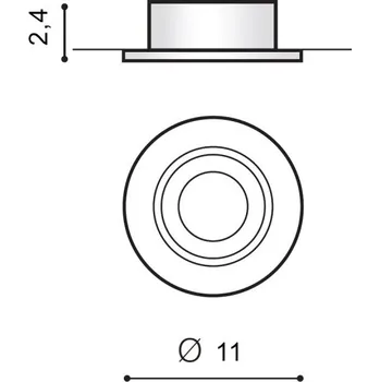 Bodové svítidlo Azzardo Azd-AZ1730