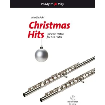 Hudebniny Christmas Hits pro dvě flétny