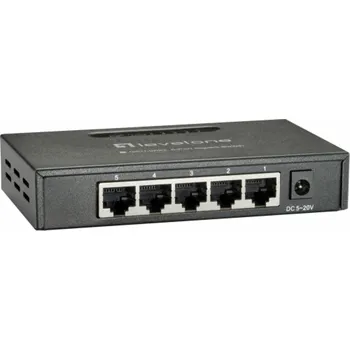 Switch Level One GEU-0523 5-Port Gigabit Switch