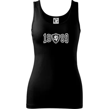 Dámské tričko Narozeninový motiv - znak - 1999 - Dámské tílko - XS ( Černá )