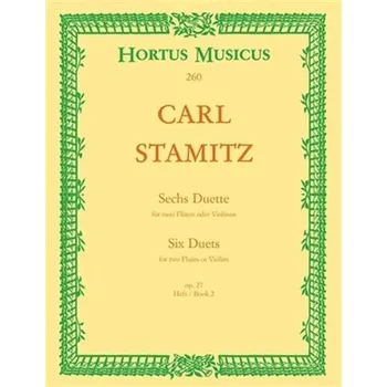 Šest duet pro dvě flétny nebo dvoje housle op. 27, 2. sešit