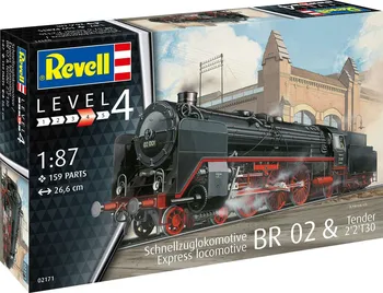 Plastikový model Revell BR 02 & Tender 2'2'T30 1:87