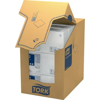 Papírový ubrousek Tork bílý ubrousek koktejlový