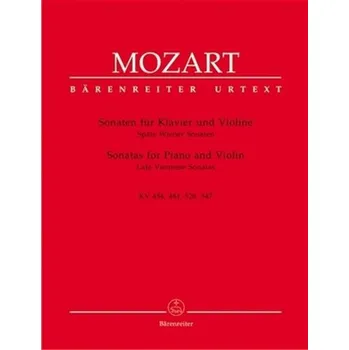 Sonáty pro klavír a housle KV 454, 481, 526, 547 (Pozdní vídeňsk