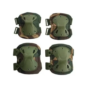 Chránič nohou Taktické chrániče kolen a loktů CS Military - Maskáčové