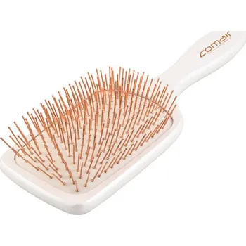 Kartáč pro zvířata Kartáč Comair Copper Rose plochý široký měděné hroty, ultra flexibilní gumový polštář