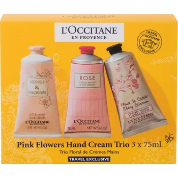 L'Occitane Pink Flowers Hand Cream Trio…