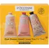 Kosmetická sada L'Occitane Pink Flowers Hand Cream Trio dárková sada