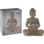 ProGarden Polystone Buddha se solárním světlem