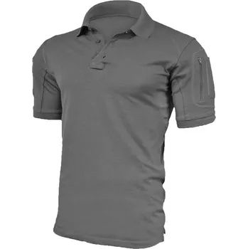 Pánské tričko Texar® Tričko Polo Elite Pro, Barva: Šedá, Velikost: XL