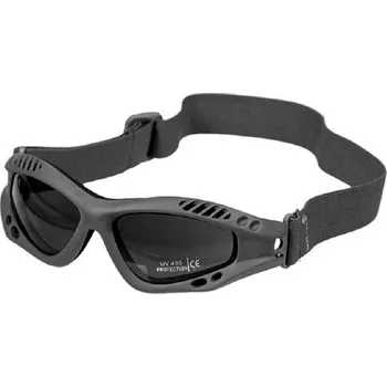 MIL-TEC® Brýle taktické COMMANDO AIR kouřová skla černá