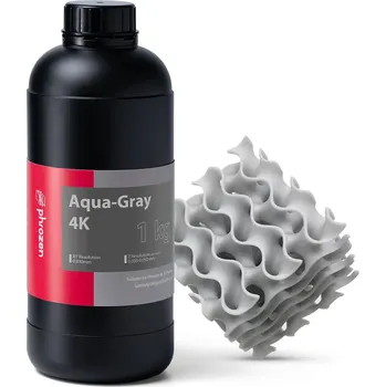 3D tisk Phrozen Aqua Resin 4K - 1 kg, Barva Šedá