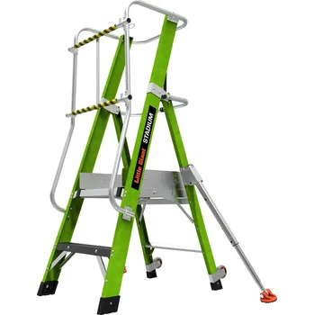 Žebřík Profesionální, nevodivý, bezpečnostní, plošinový žebřík Stadium 2 Step