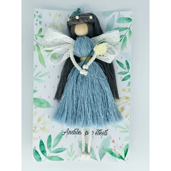 Přívěsek BRIMOON Andílek pro štěstí Barva: Modrá