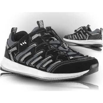 Pánská běžecká obuv VM Footwear Lusaka 4445-60 Polobotky černé 43 4445-60-43
