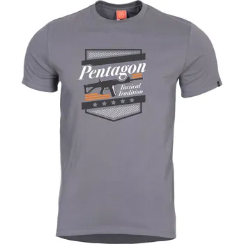 Pánské tričko Pentagon® Tactical Pánské tričko PENTAGON® ACR, Barva: Wolf Grey, Velikost: XL