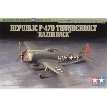 Plastikový model Tamiya Tamiya 60769 P-47D Thunderbolt Razorback 1/72