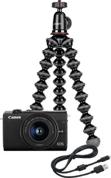kompakt s výměnným objektivem Canon EOS M200 