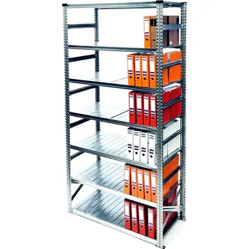 Dílenský regál Wexta Archivní regál na šanony, 2500x1650x600 mm, 7 polic, základní