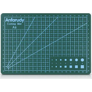 Sada nářadí Víceúčelová řezací podložka A5 zelená