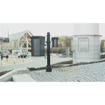 Venkovní odpadkový koš Odpadkový koš 1 s popelníkem