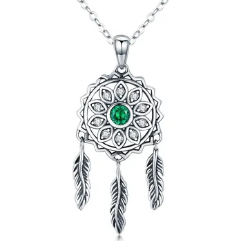 Řetízek Olivie Stříbrný náhrdelník LAPAČ SNŮ 3368 Ag 925; ≤3,1 g.