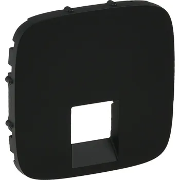 Elektrická zásuvka LEGRAND Kryt 755418 VALENA ALLURE RJ11/RJ45 černá 755418